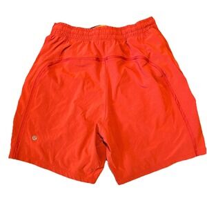 Lululemon Pace Breaker Shorts Mens Small‎ Unlined Red
